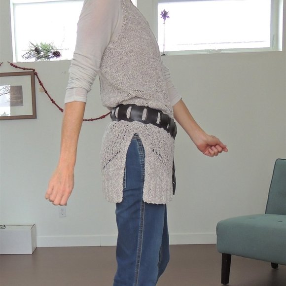 NWOT Crochet tank tunic with side slits - Picture 3 of 9